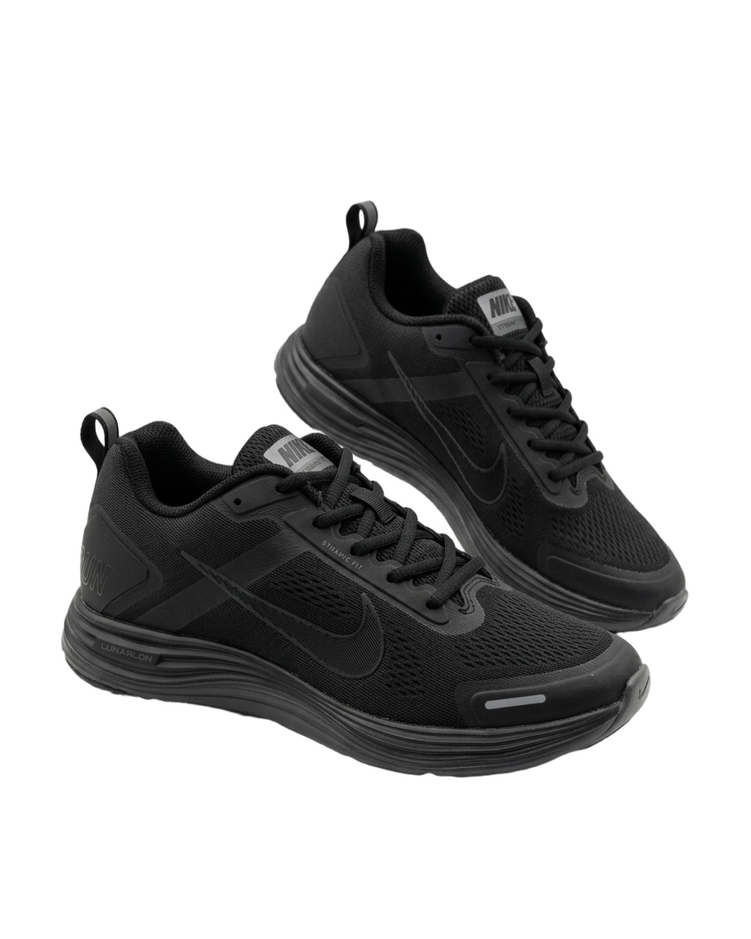 Nike Lunarlon Triple Black Runners