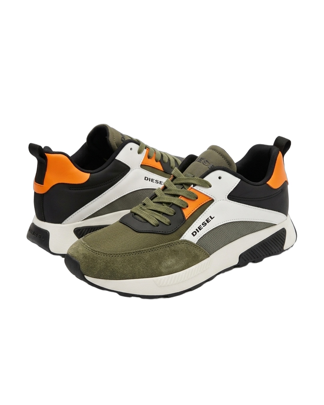 DIESEL Olive Green Retro Runner